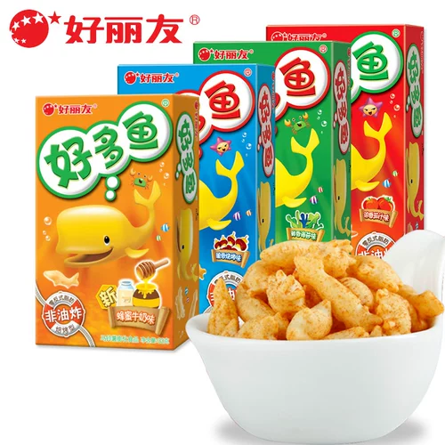 Красота и дружелюбная мульти -рыба 33G*8 штурманов не -запеченные картофельные закуски с закусками подарочные закуски