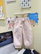 New printed embroidered three-color lamb wool and velvet winter children's sweatpants for girls in autumn and winter new style 619