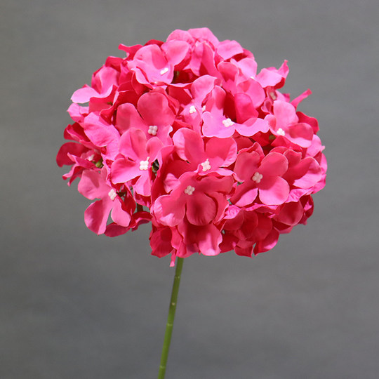 Wedding Artificial Single-Branch Glued Large Lollipop Crushed Jade Hydrangea Decorative Silk Flower Road Guide Flower Ball Ornaments Table Flower Art