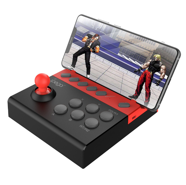 PG-9135 mobile phone tablet gladiator arcade fighting rocker handle supports Android IOS direct connection and direct play