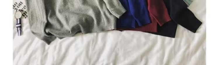 Áo len cổ cao nam phiên bản Hàn Quốc của xu hướng tự tu luyện đẹp trai mùa đông của chàng trai áo len dày màu áo len dày ao len nam
