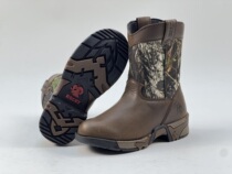 Special offer knight riding boots childrens small round toe genuine leather boots sleeves camouflage