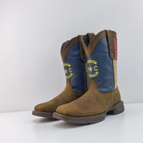 New Pattern Bull Leather Mens Boots Western Cowboy Boots Horseman Boots Sleeve Boots 39-47 yards