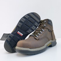 Large code mens outdoor male boots Hiking Waterproof Shoes Mountaineering Shoes to help head layer cow leather