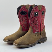 H large size 44 5-48 special price slightly imperfect steel toe mens boots waterproof knight riding boots cowhide embroidered sleeves durable