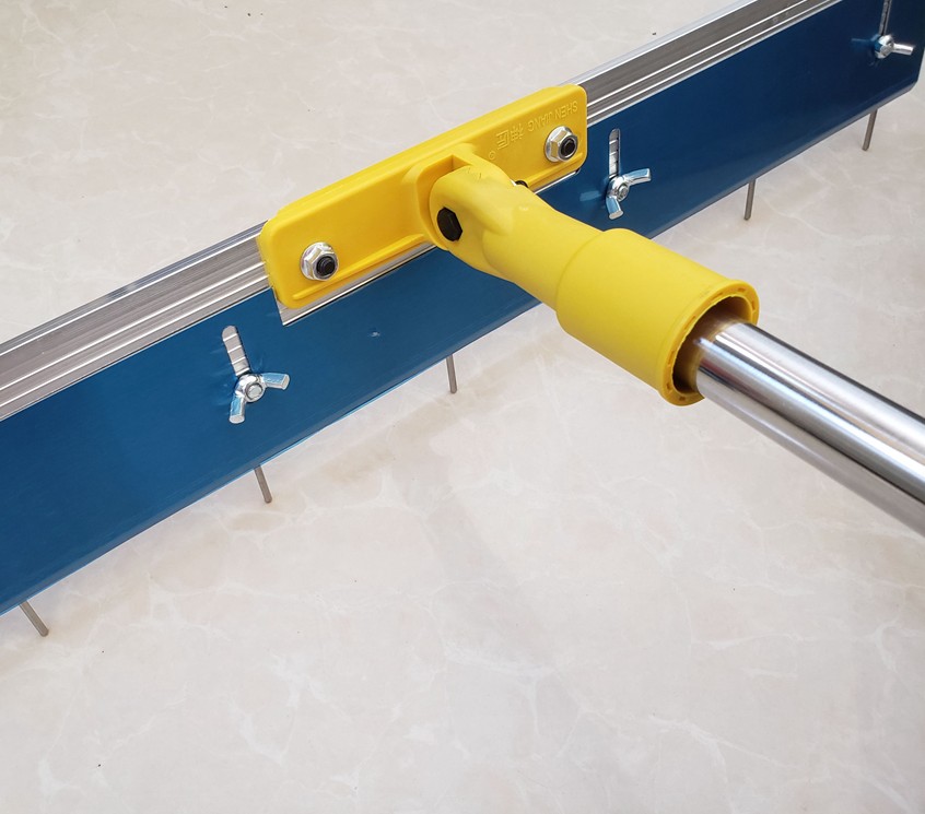 Craftsman Flooring Tool 80 61CM Standing Cement Self-Leveling Nail Rake Height Adjustment Trowel Push Scraper