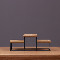 Bogu frame solid wood Chinese swing piece TV cabinet Xuanguan Shelf New Chinese handicraft modern living room Dotreasure cabinet