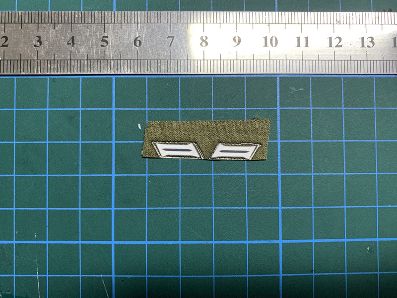 1/6 Scale Soldier Doll Accessories - Soldier Rank Insignia Cloth Label Can Be Attached