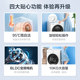 Midea 10kg washing machine fully automatic household wash-out integrated frequency conversion drum washing machine V11D