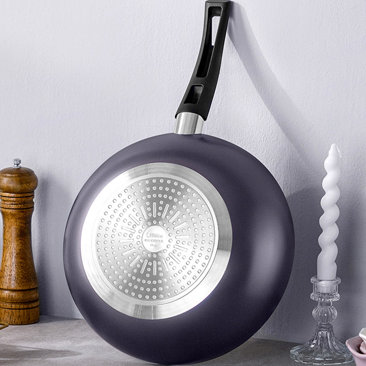 美的炒锅电磁炉不粘锅煎锅燃气燃气灶煤气灶通用家用炒菜锅平底锅 4