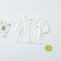 Girl princess summer outside with small shawl with skirt baby cloak cloak thin children's waistcoat baby coat