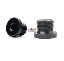 Carbon steel hydraulic oil plug with edge inner hexagonal choke plug screw plug flange face choke plug M27 * 1 5M27 * 2 with mesotube plug