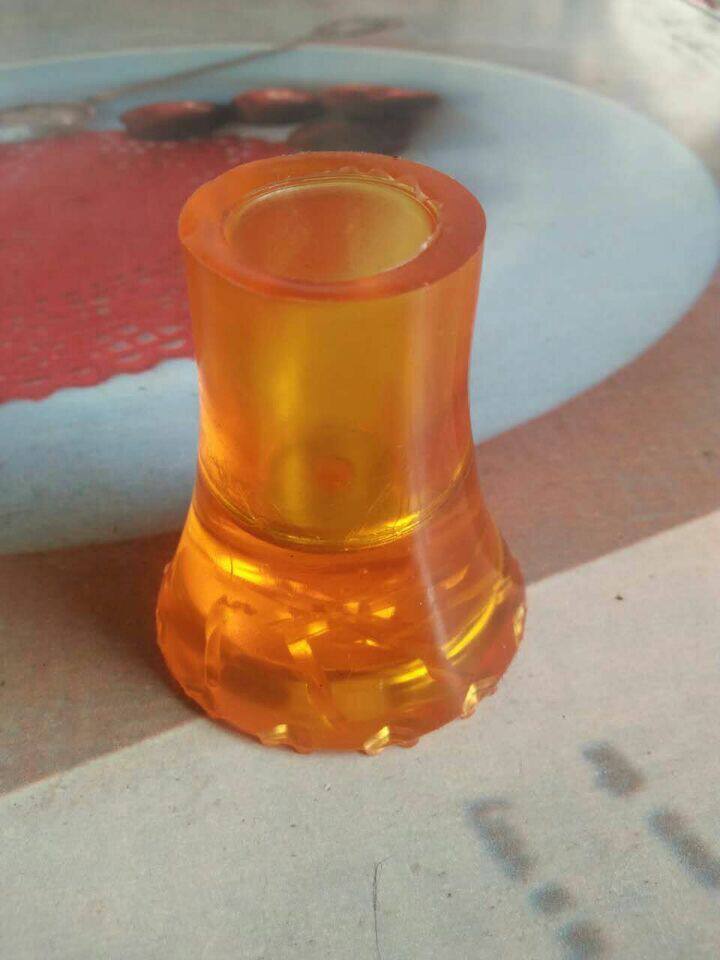 Stainless steel thickened armpit crutch-skid bar anti-slip steel crutch accessories wear-resistant mat walking aid