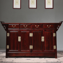 Indonesian Black Acid Branches Dining Side Cabinet Doors hall Guan Guan Table Teething Cabinets Vintage Red Wood Bowls Cabinet Lockers For Table Bars Desk