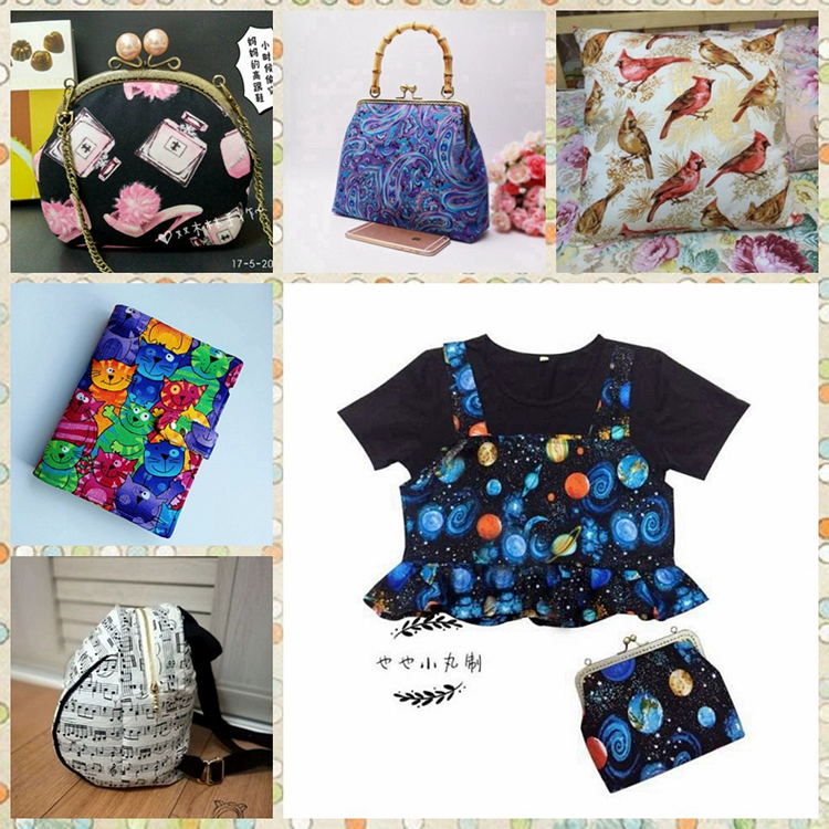 Handmade Zone I - Cotton DIY in bông chắp vá túi vải bông vải vải giải phóng mặt bằng xử lý