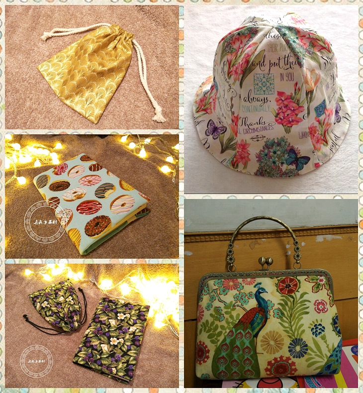 Handmade Zone I - Cotton DIY in bông chắp vá túi vải bông vải vải giải phóng mặt bằng xử lý