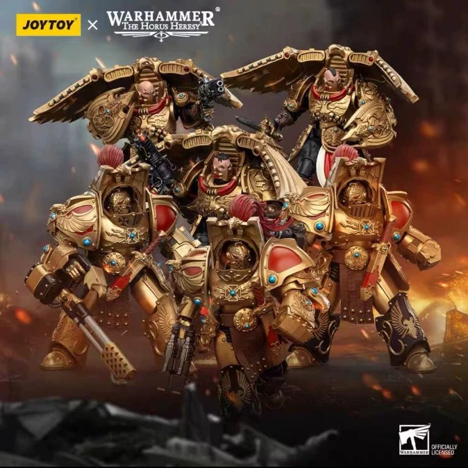 Joytoy Dark Source Warhammer Deathwatch Legion Skyhawk Terminator Venerati Squad Action Figure Model