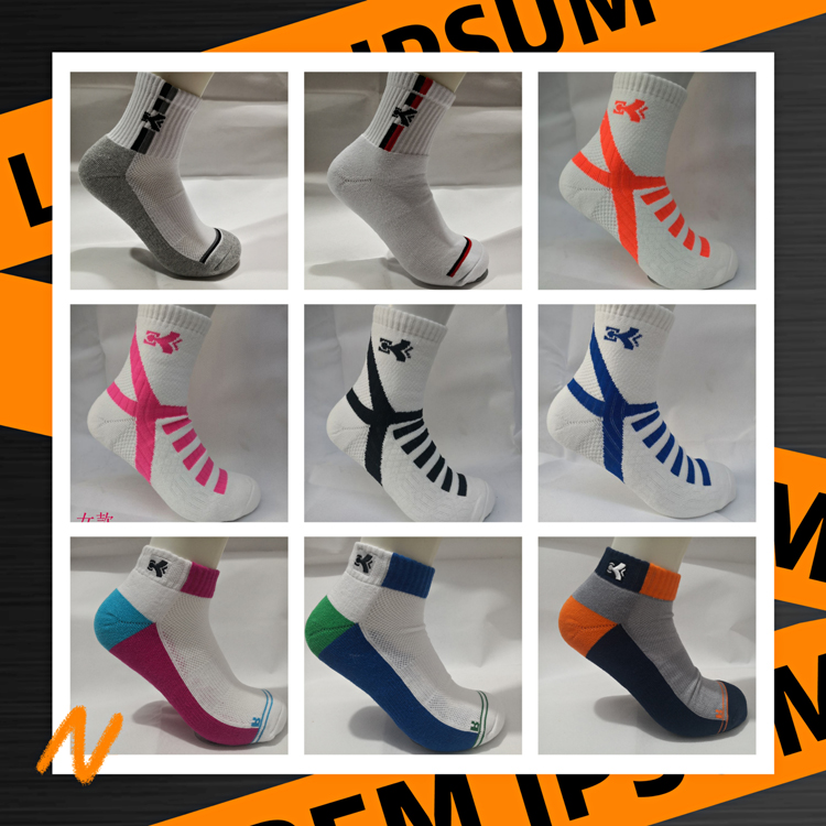 KENDELE Katedi thick sports socks badminton socks sports socks tennis socks basketball socks