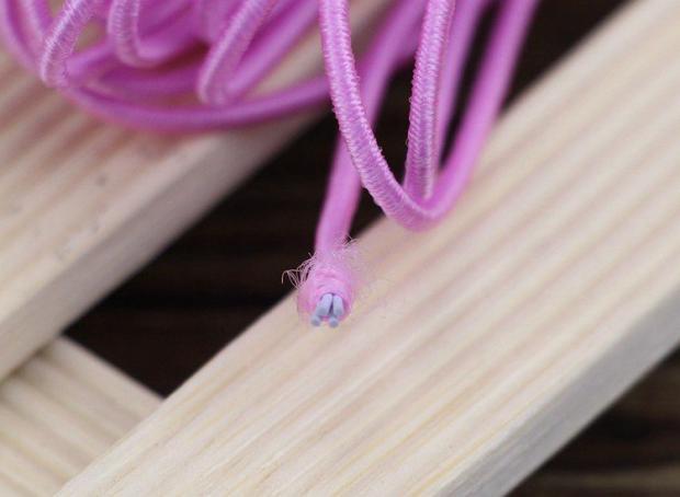 Dây đàn hồi nhập khẩu Dây cao su đàn hồi 1,2mm Dây đeo dây đeo Vòng tay dây DIY - Vòng đeo tay Clasp vòng tay pnj