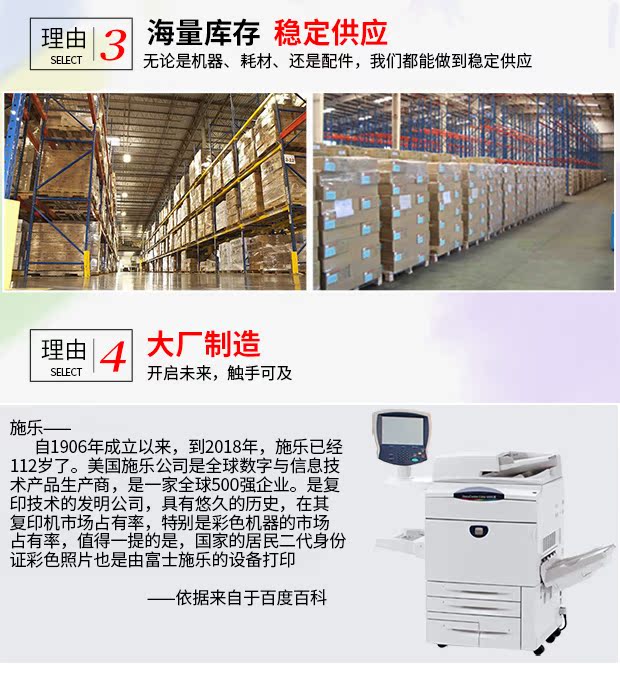 Xerox 6500 Máy photocopy 7550 Màu 7600 Máy in kỹ thuật số Laser + Tốc độ cao - Máy photocopy đa chức năng