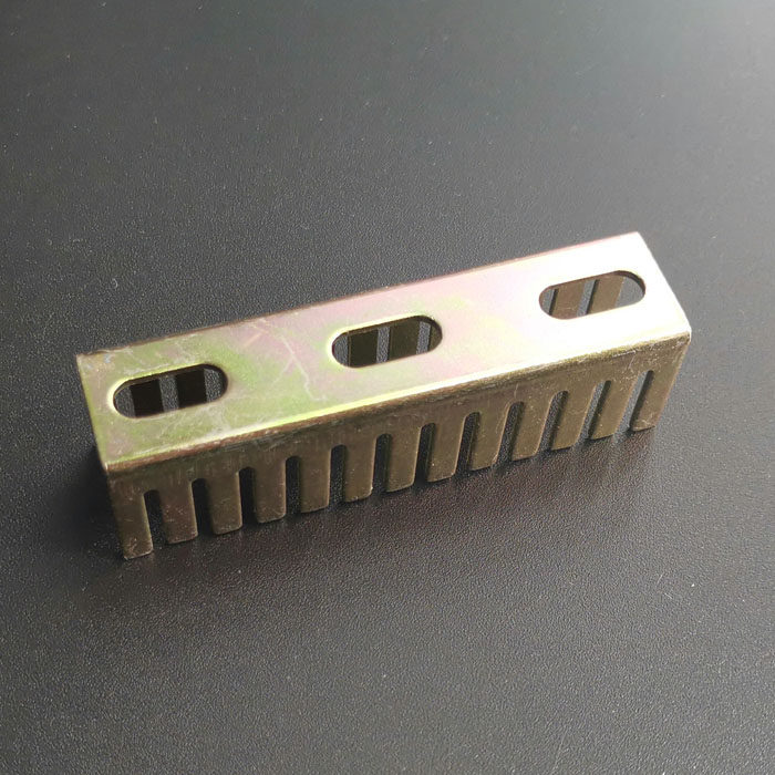 Metal 12 groove leather line layering deepens optical cable card block communication accessories i-014