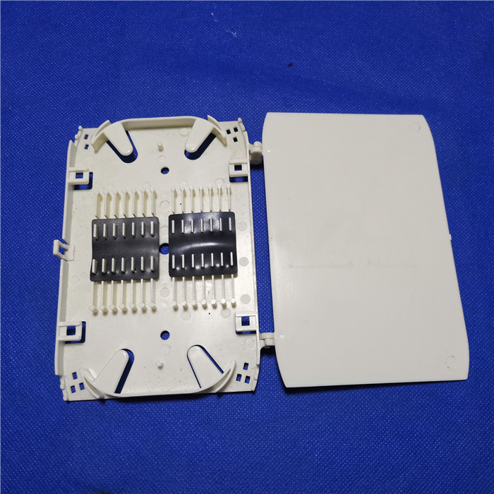 Manufacturer direct sales 12 core 24 core fiber fusion fiber black core disc optical cable terminal box optical fiber fusion disk optical fiber terminal box