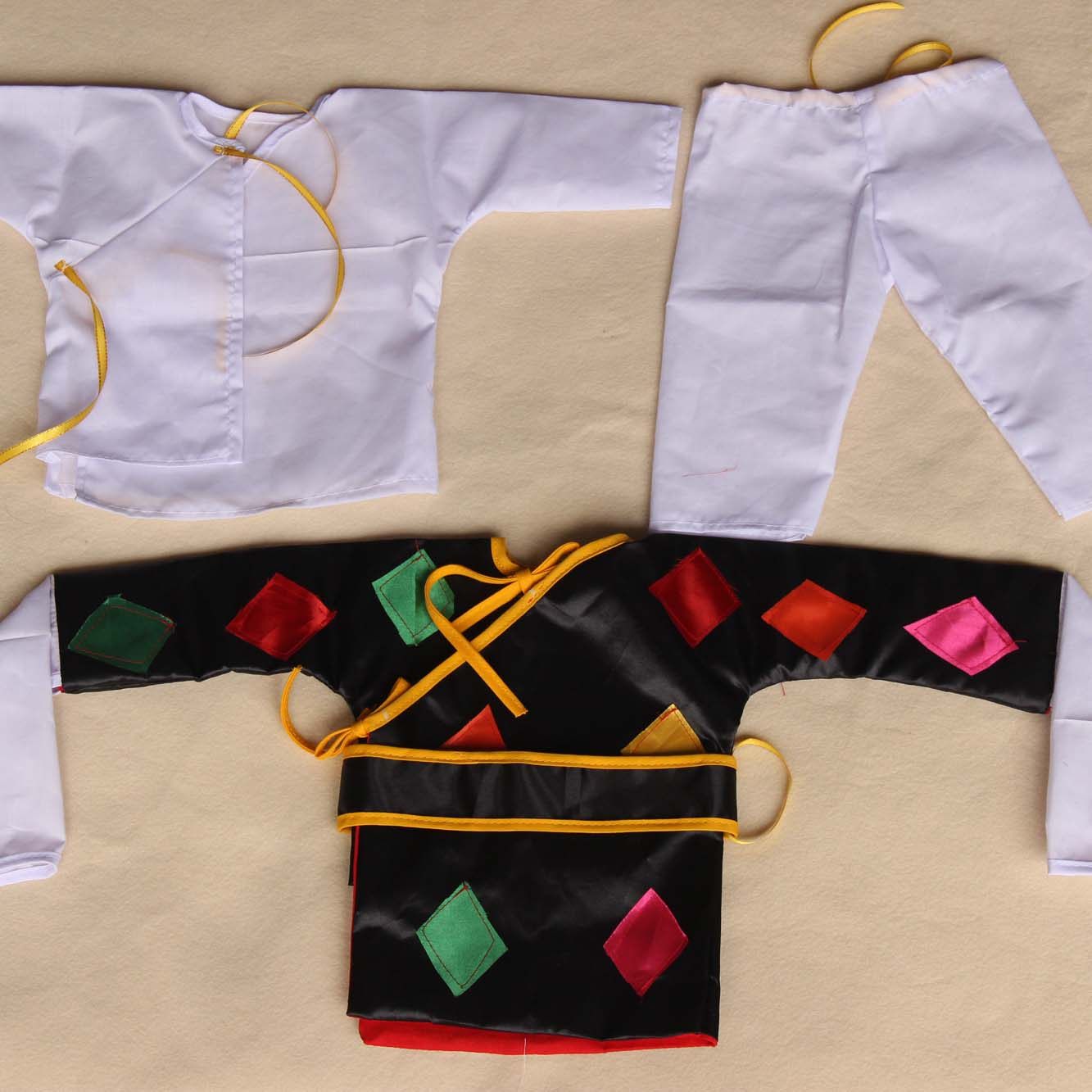 Tianlong Embroidery Paste Jigong Living Buddha Mend Clothes Soft Body Clothes Jigong Robe God Clothes Buddha Clothes God Cloak