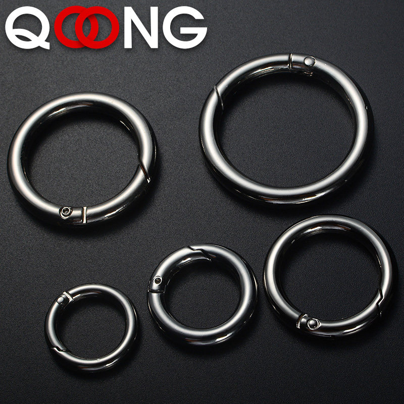 Q09 texture opening ring key ring key ring opening ring key ring creative jewelry accessories