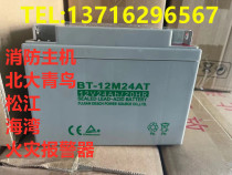 Security BT-12M24AT(12V24Ah 20HR) lead-acid battery Bay fire host battery with ticket