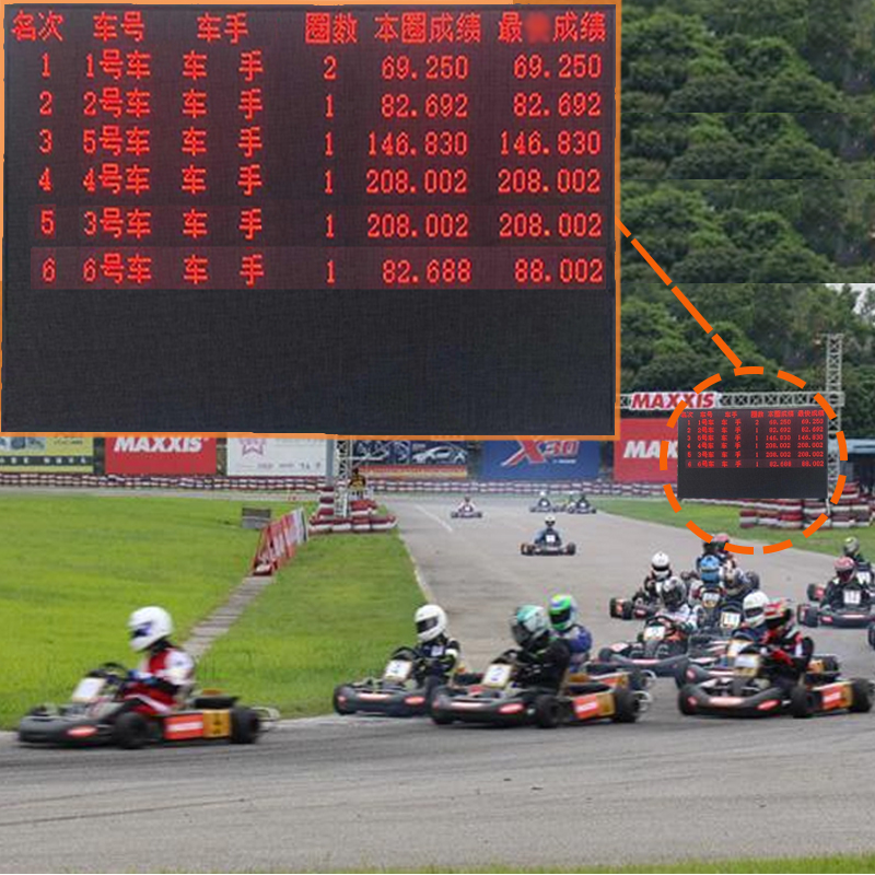 Racing Sports Medium Distance Running Motocross Racing Kart Timer System Electronic Tag Timing Module