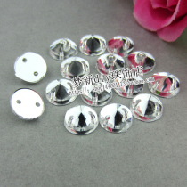 DIY drill Taiwan acrylic drill hand-sewn tip surface drill wedding dress DIY accessories flash drilling material 14mm satellite drill