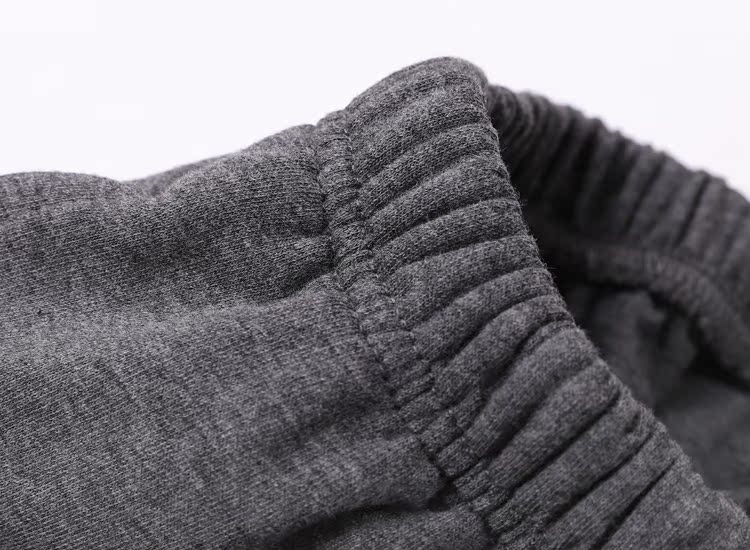 Đàn ông và phụ nữ ngủ quần cotton terry mùa thu và mùa đông rộng kích thước lớn thoải mái cao eo nhà quần rắn màu dày ấm áp quần thường quần tất nam