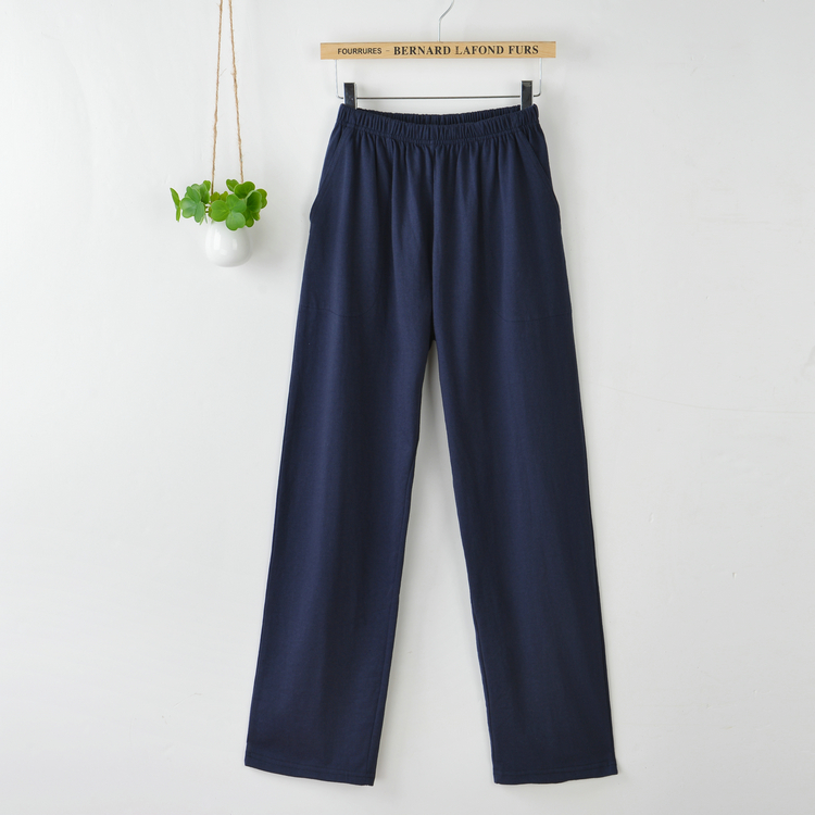 Quần pyjama nam mùa xuân, mùa hè và mùa thu thoải mái thoải mái tập thể dục buổi sáng thể thao kích thước lớn quần mỏng của phụ nữ quần cotton cao eo nhà quần dài nữ
