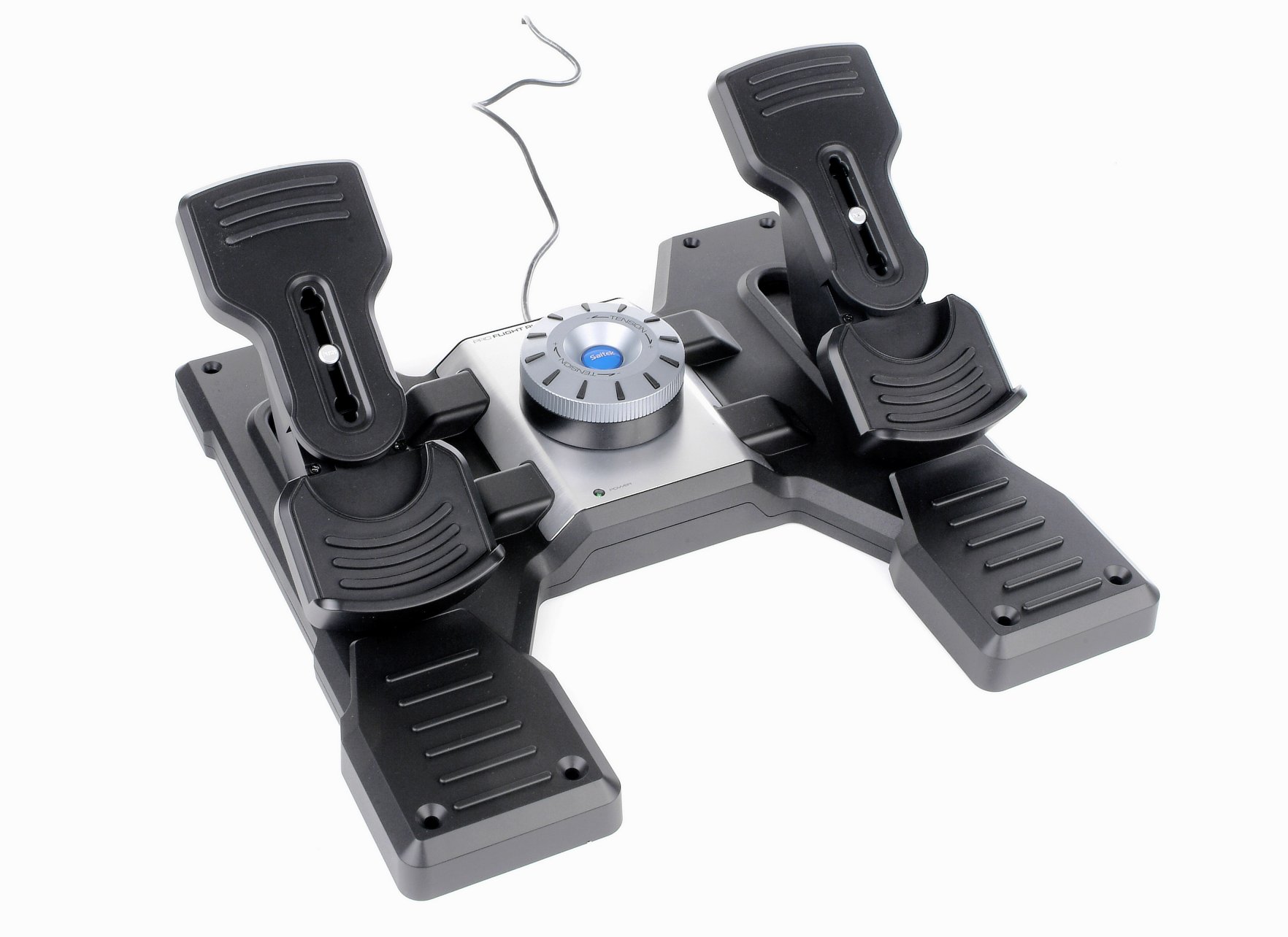 Mad Catz Racing Titanic Sitek Professional Flight Foot Rudder Professional Flight Pedals Non-metallic Foot