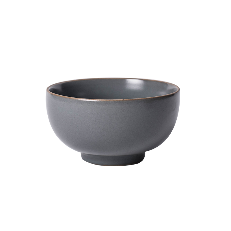 Unknown Nordic impression creative ceramic bowl under the glaze color household utensils up phnom penh four color high - grade rice bowl dish bowl