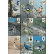 Pu 31 Chinese bird ordinary stamps first day postmark limit postcard