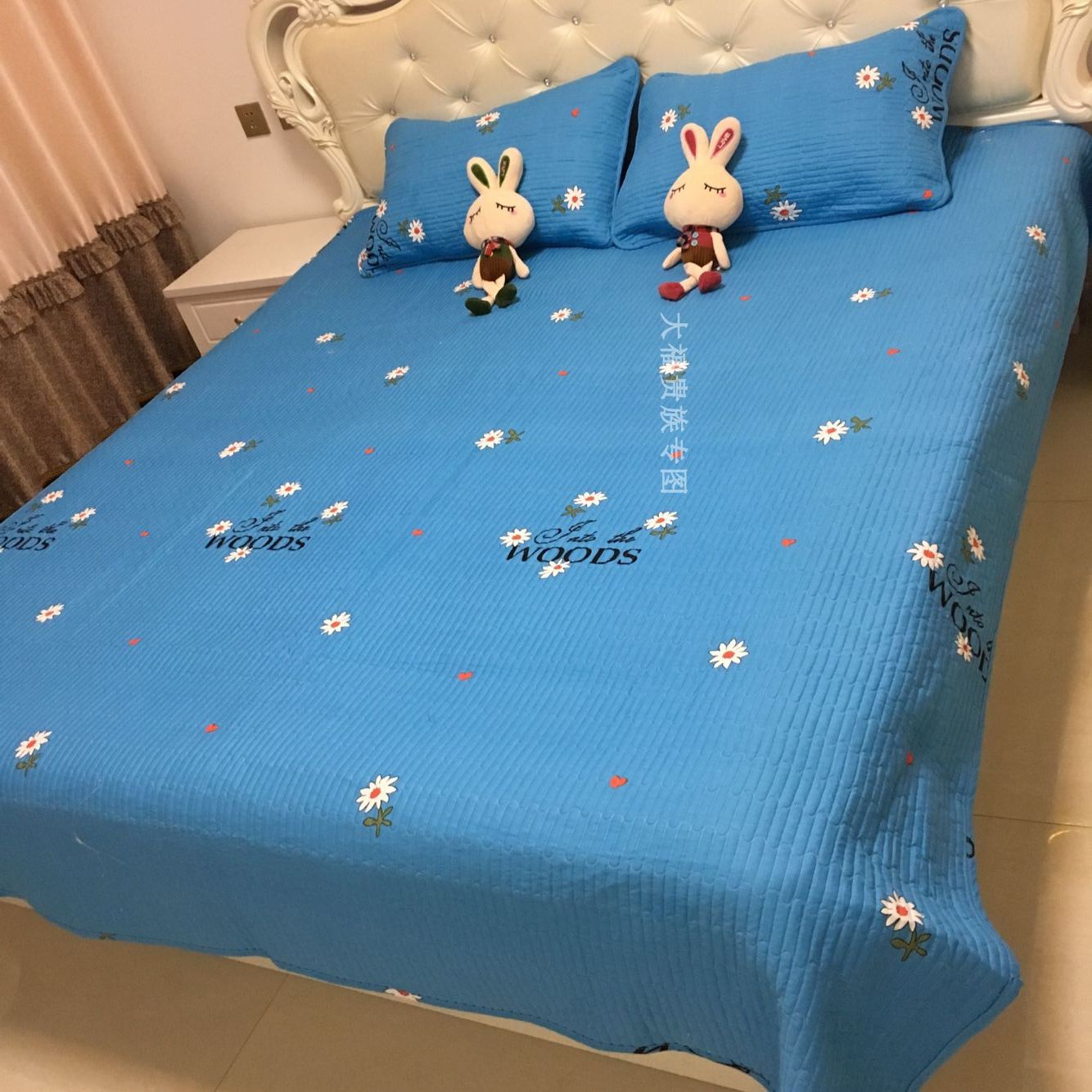 Hàn Quốc đa năng cotton giường bông bìa mùa hè đoạn bí mật đơn hoặc kép tatami nệm trải giường giường ba mảnh - Trải giường khăn trải giường
