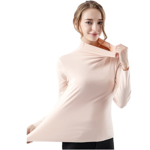 帕兰朵保暖内衣女打底衫