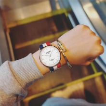 石英表男潮流女学生情侣手表防水夜光