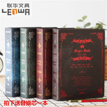 Lianhua Retro Thickened Hard Face Student Creative Harry Potter Magic Book Notebook Loose-Leaf Notebook Notepad Diary
