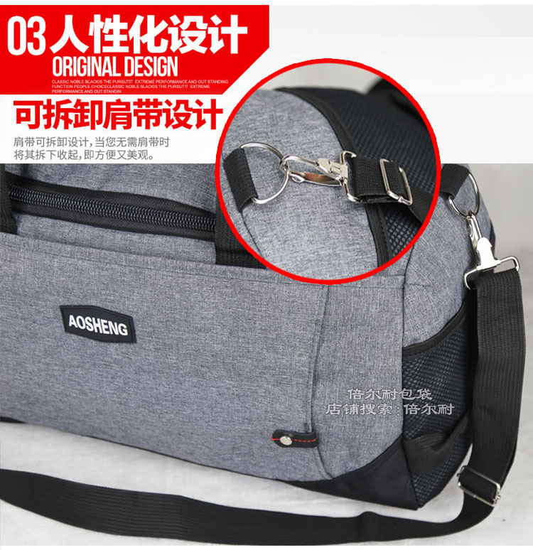 Phiên bản Hàn Quốc của túi du lịch nam và nữ không thấm nước túi duffel vai du lịch ngoài trời công suất lớn túi lên máy bay du lịch nam bán túi du lịch đẹp