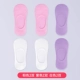 Tất vớ nữ chống trượt không trơn trượt với vớ nông cạn vô hình khử mùi cotton vớ mùa xuân và mùa thu vớ trắng nữ mùa hè mỏng - Vớ sợi tre