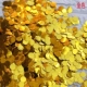 Золото 1 см круглые блестки 500G