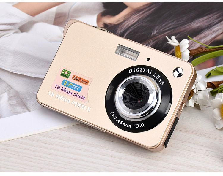 Máy ảnh kỹ thuật số độ phân giải cao 18 triệu pixel được cấp phép xác thực với kho báu video Qi CD500-C3 - Máy ảnh kĩ thuật số