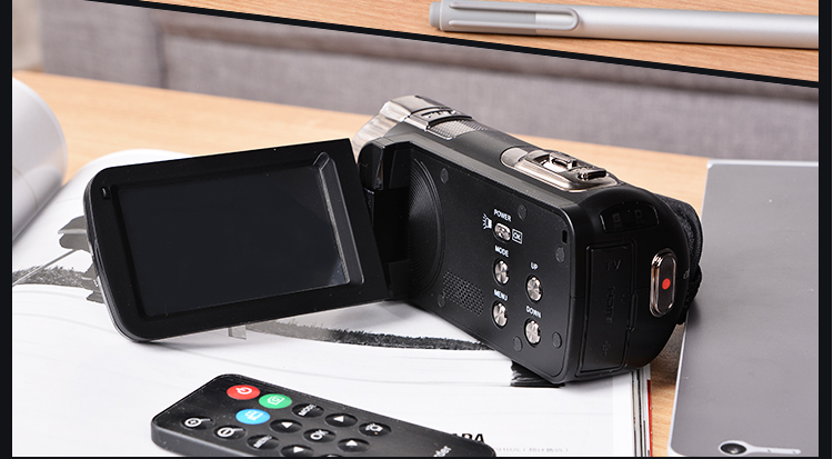 Camera kỹ thuật số HD Home DV Tầm nhìn ban đêm hồng ngoại Camera kỹ thuật số từ xa Hẹn giờ video tạm dừng