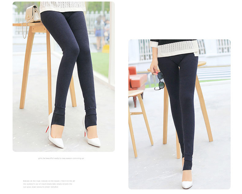 Pantalon collant jeunesse doux en viscose - Ref 755745 Image 14