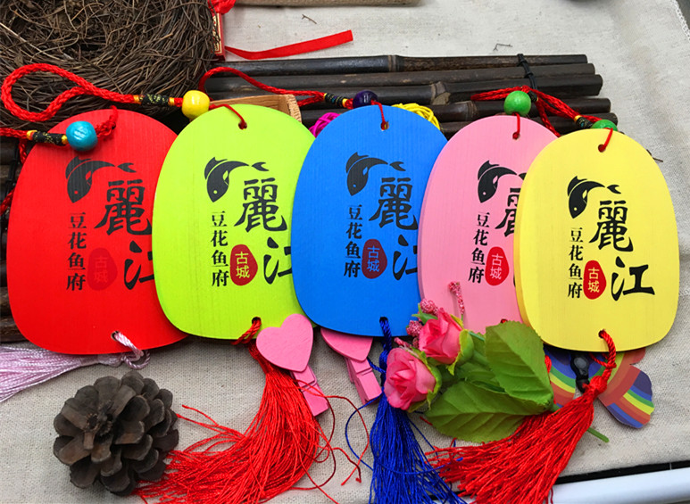 Customer case Colour solid wood Wooden Cards Customised Wish Cards Blessing Cards Wood Cards Creative Wood Cards Can Print Ogo