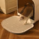 Cat litter mat cat mat anti-splash plastic cat toilet pet supplies cat double layer litter control mat cat litter box