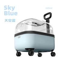 Морской соленый синий