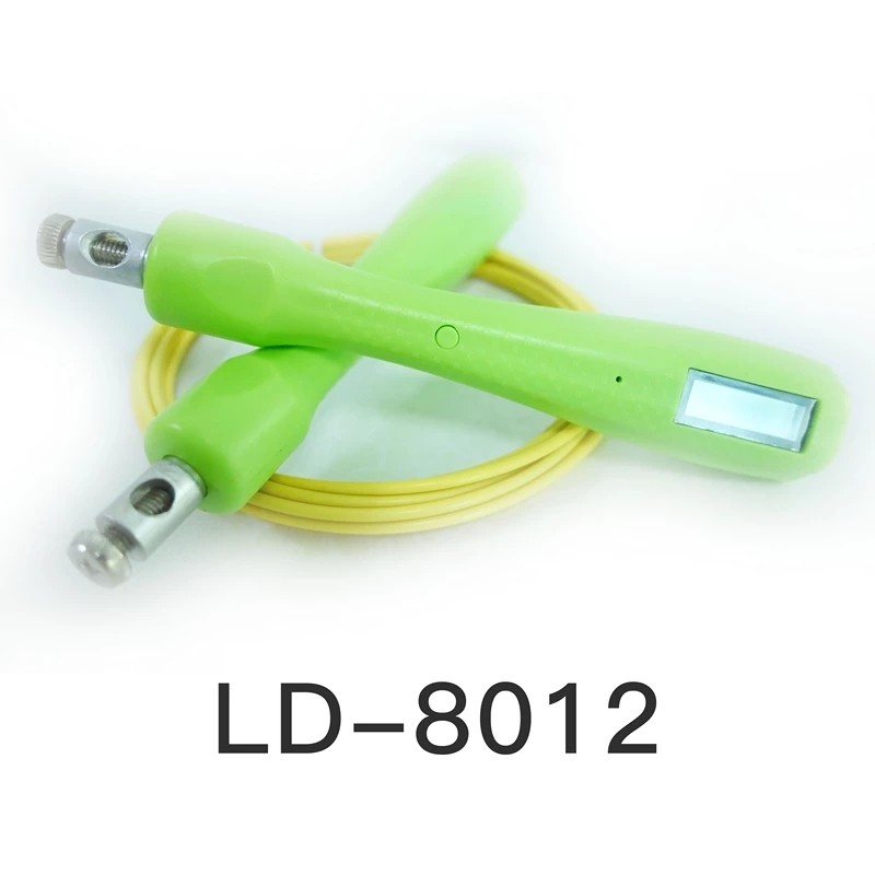 Green fine steel wire jump rope competition training competition specialized adult examination electronic count 8012